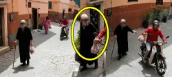 فيديو صادم يهز مواقع التواصل.. "لص بلا ضمير" يستقوي على مسنّ وينتزع كيسه بلا رحمة أو شفقة