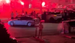 كاد يتحول إلى كارثة.. حريق بطنجة بسبب شهب اصطناعية في موكب زفاف