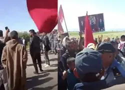 إصابة 4 دركيين و11 عنصرا من القوات المساعدة في احتجاجات على مقلع بقلعة السراغنة