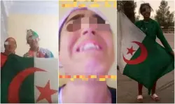 من أصول جزائرية .. محرضة على الاحتجاج تتوسل للمغاربة والملك بعد حملة تطالب باعتقالها