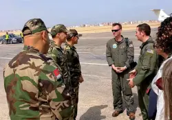 وفد عسكري أمريكي رفيع المستوى يحل بميناء الداخلة.. هل دخل الاعتراف بمغربية الصحراء مرحلة التجسيد الميداني؟