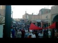 الجماهير ثائرة في خنيفرة يوم 22 ماي