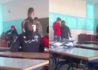 الكشف عن مُصور فيديو اعتداء تلميذ على أستاذه بورزازات