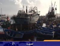 سوء الأحوال الجوية توقف حركة الصيد بالصويرة