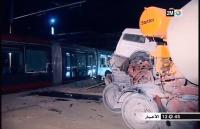 تفاصيل حادث اصطدام شاحنة بترامواي بالبيضاء أمس...