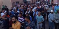 العطش يُخرج سكان تالسينت للاحتجاج