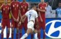 أهداف مباراة اسبانيا و تشيلي 0-2
