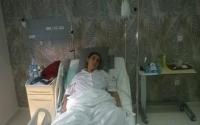 صورة : "لالة منانة" طريحة الفراش باحدى المصحات بعد خضوعها لعملية جراحية