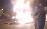 حريق مهول بشاحنة محملة بالتبن بفاس