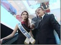 زيارة ملكة جمال فرنسا لموروكو مول