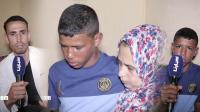 من منزل أسرته ..لحظات مؤثرة مع أشرف "صاحب القنينات" الذي أبكى المغاربة وهو يسبح لدخول سبتة