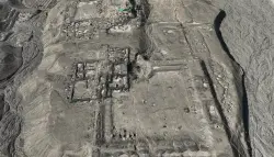 اكتشاف جدارية فريدة عمرها 3 آلاف عام داخل معبد أثري ببيرو