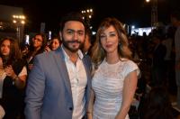 تامر حسني يعترف بتدهور علاقته مع زوجته المغربية بسمة بوسيل