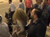 زوجة الفنان أحمد رزق المغرببة تحرج معجبيه