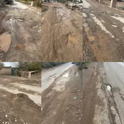 بالصور… تساقطات الخير تفضح هشاشة الشبكة الطرقية بجماعة تسلطانت