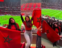 الإعلام الهندي: علاقة غرامية مع لاعب مغربي شهير وراء زيارة نورة فتحي للمغرب وتشجيعها لأسود الأطلس