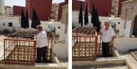 عائلة الزفزافي ترفع الأعلام السوداء على سطح البيت يوم عيد الأضحى