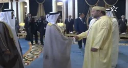 حفل إستقبال رسمي على شرف الملك محمد السادس بأبوظبي‏