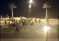 انفلات أمني ورشق رجال الشرطة بالحجارة و"القنبول" بالرباط