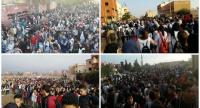 ها لي ما بغيناش...غرباء يستغلون وقفات التلاميذ الاحتجاجية ويرشقون مؤسسة تعليمية بالحجارة