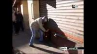 تمتيل جريمة سطو الحي المحدى بالبيضاء