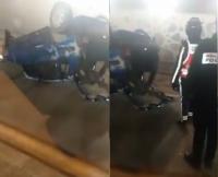 انقلاب سيارة خفيفة بحي البرانس بطنجة