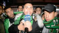 حماس وتصريحات جماهير الرجاء البيضاوي قبل انطلاق مقابلة فيتا كلوب بكينشاسا