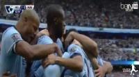 اهداف مباراة مانشستر سيتي ومانشستر يونايتد 1-0