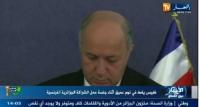 فابيوس يغط في نوم عميق اثناء جلسة عمل الشراكة الجزائرية الفرنسية