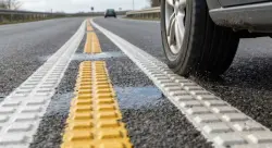 لماذا تصدر بعض خطوط الطريق صوتاً واهتزازاً عند مرور السيارة فوقها؟