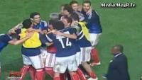 فرحة هيسترية للاعبي الاهلي بعد اعلان التتويج