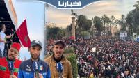 أجواء خيالية وملامح الفرحة على وجوه المغاربة بعد التأهل لنصف نهائي كأس العالم في قطر