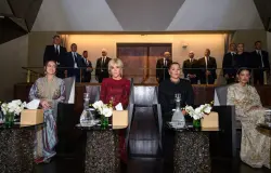 "الرباط تتلألأ".. الأميرات للا خديجة وللا مريم وللا حسناء يترأسن رفقة بريجيت ماكرون حفل افتتاح المسرح الملكي