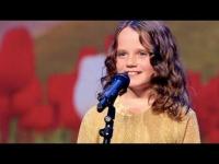 طفلة صغيرة تبهر لجنة التحكيم في برنامج هولاندي لاكتشاف المواهب "Holland’s Got Talent"