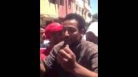 قائد مقاطعة يعتدي على امرأة بفأس و يدوس عليها بسيارته