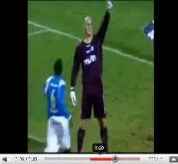 هدف خارق من المرمى إلى المرمى