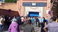 في ذروة انتشار الجائحة...اكتظاظ كبير أمام مستشفى ابن زهر ومراكز التلقيح بمراكش والضواحي
