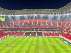 قبل لحظات من انطلاقها..حضور ضعيف في مباراة المنتخب المغربي ونظيره الكونغولي