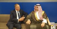 رئيس الاتحاد العربي لكرة القدم يحل بالمغرب