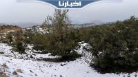 الثلوج تغطي الجبال المحيطة بمدينة أكادير