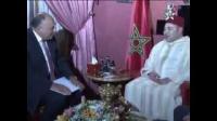 الملك يستقبل وزير خارجية مصر
