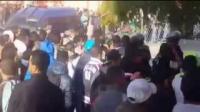 فوضى وسوء تنظيم أمام أبواب ملعب بركان