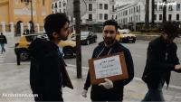 متطوعون يقومون بتعقيم مجاني وحملات تحسيسية في شوارع تطوان