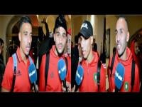 عودة أسود الأطلس إلى أرض الوطن بعد التأهل الى المونديال و "أخبارنا" تنقل لكم أجواء حصرية من الفندق (فيديو)