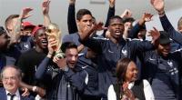 مباشر .. احتفالات المنتخب الفرنسي بكأس العالم في الشانزليزيه