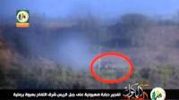 تفجير دبابة اسرائيلية شرق مدينة غزة
