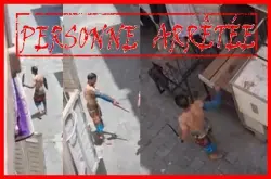 توقيف ثلاثيني بالقنيطرة بعد ظهوره في شريط وهو يحمل سلاحاً أبيض