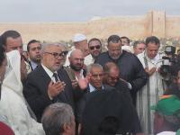 موكب جنائزي مهيب للراحل ميلود الشعبي يتقدمه رئيس الحكومة عبد الاله بنكيران