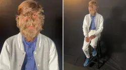 هندي يدخل موسوعة غينيس بسبب شعر وجهه