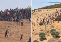 بينهم مغربيان فقط .. استنفار أمني بالفنيدق وضواحيها يُحبط اقتحاماً جماعياً نحو سبتة ويوقف 111 مرشحاً للهجرة